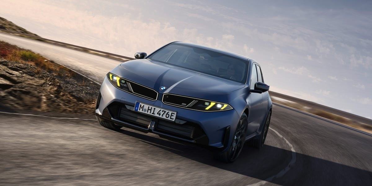 BMW i3 M60 xDrive 2027 — صورة صحفية رئيسية